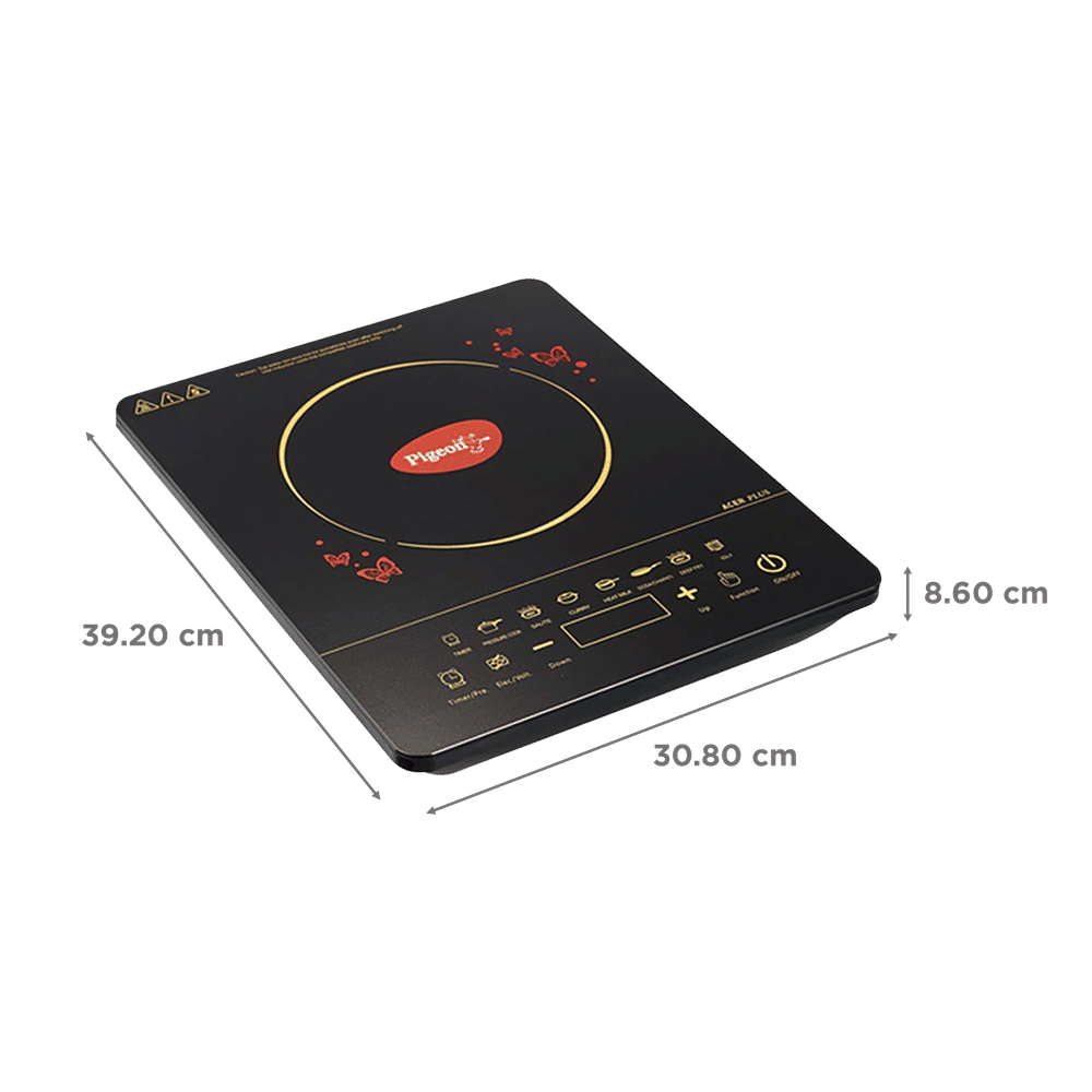 Buy Pigeon Acer Plus 1800W Induction Cooktop with 8 Preset Menus Online
